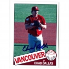Chad Dallas autograph